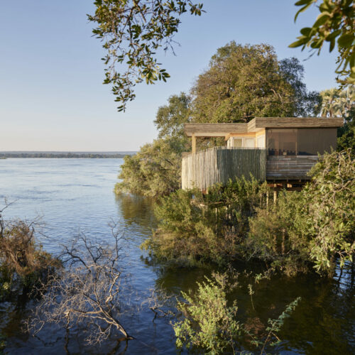 Island Treehouse suite on the Zambezi
